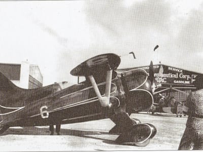 Hall Bulldog at Cleveland OH, right side view, race day